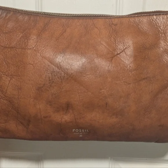 Fossil Leather Purse Crossbody Adjustable Strap - Picture 6 of 16